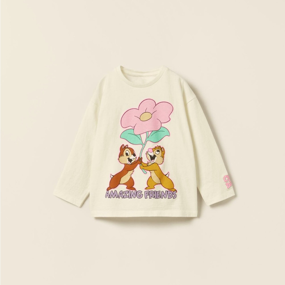 Zara Disney t-shirt long sleeve  ( toddler girl)